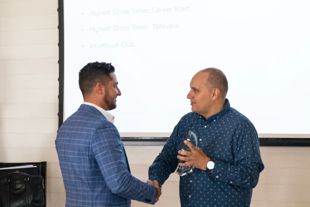 The Career Start team reflected on 2023 and set high goals for 2024 at this year's "Think Big" event.