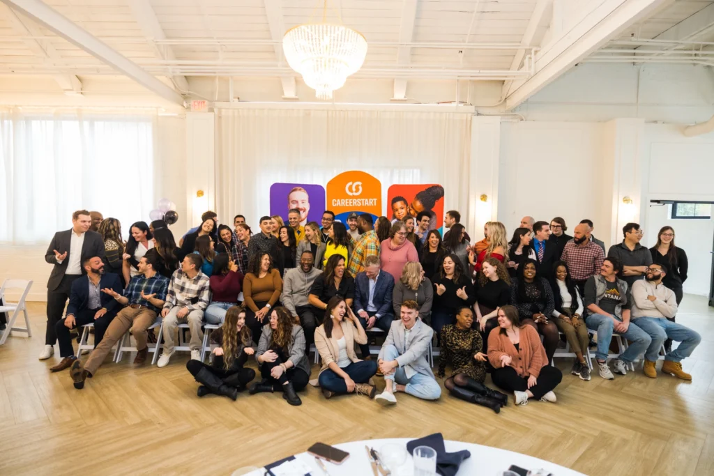 Team photo from the 2022 Think Big event.